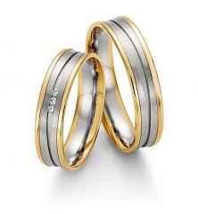 Nowotny-Collection Ruesch Oro Blanco Oro Amarillo Anillos de boda